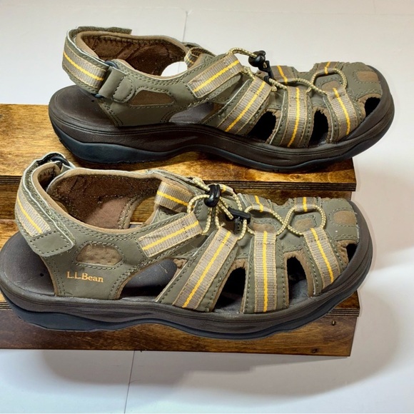 L.L. Bean Men\'s Size 8.5 Explorer Outdoor Sport Water Hiking Fishing Sandals main image 9